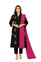 Alkaram Printed Khaddar Suit (3PC) | AK-1002