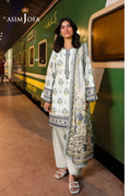Asim Jofa Printed Khaddar Suit (3PC) | AJ-1001