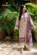 Asim Jofa Printed Khaddar Suit (3PC) | AJ-1004