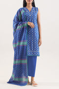 SAYA Printed Lawn 3-Piece Unstitched Suit | SA-1010