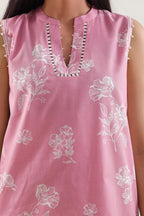 SAYA Printed Lawn 3-Piece Unstitched Suit | SA-1002