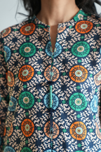 SAYA Printed Cotton Khaddar 3PC | SA-1029