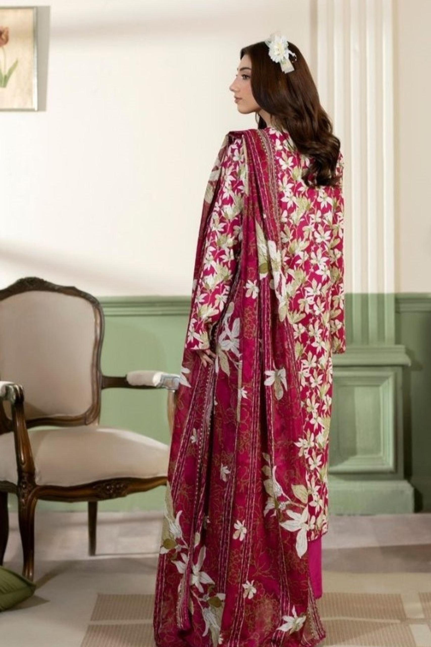 Salina Digital Printed Unstiched 3PC Set RS-1024