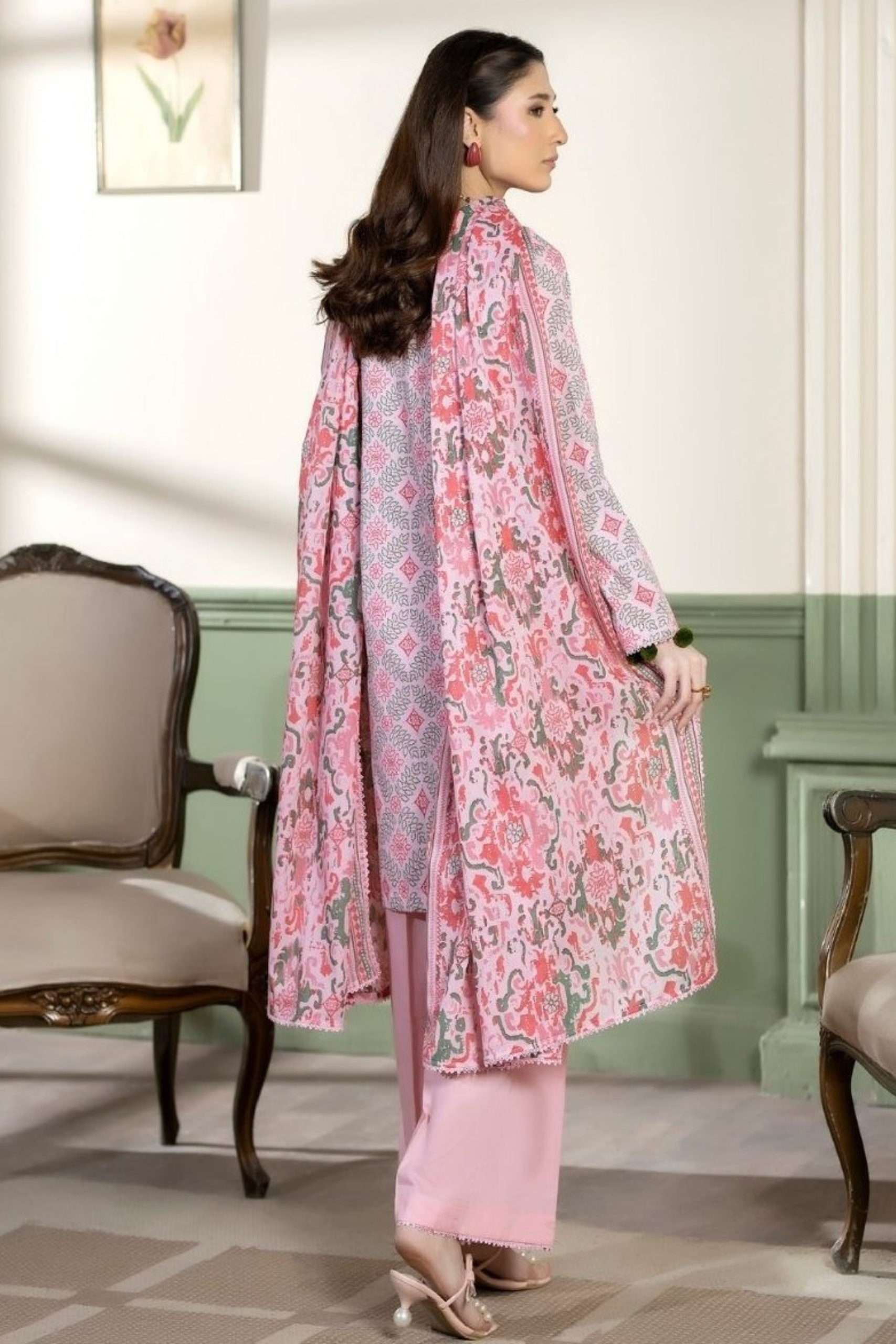 Salina Digital Printed Unstiched 3PC Set RS-1021