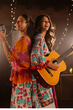 Alkaram Printed Khaddar Suit (3PC) | AK-1005