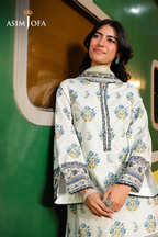 Asim Jofa Printed Khaddar Suit (3PC) | AJ-1001