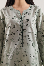 SAYA Printed Cotton Khaddar 3PC | SA-1027