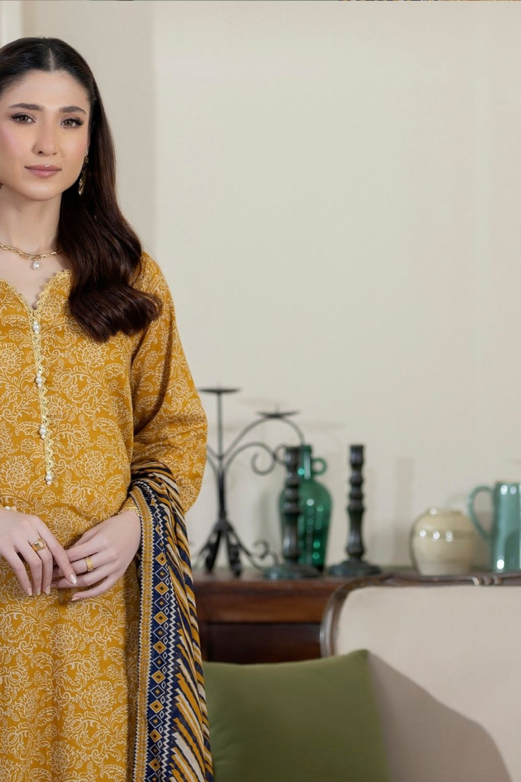 Salina Digital Printed Unstiched 3PC Set RS-1030