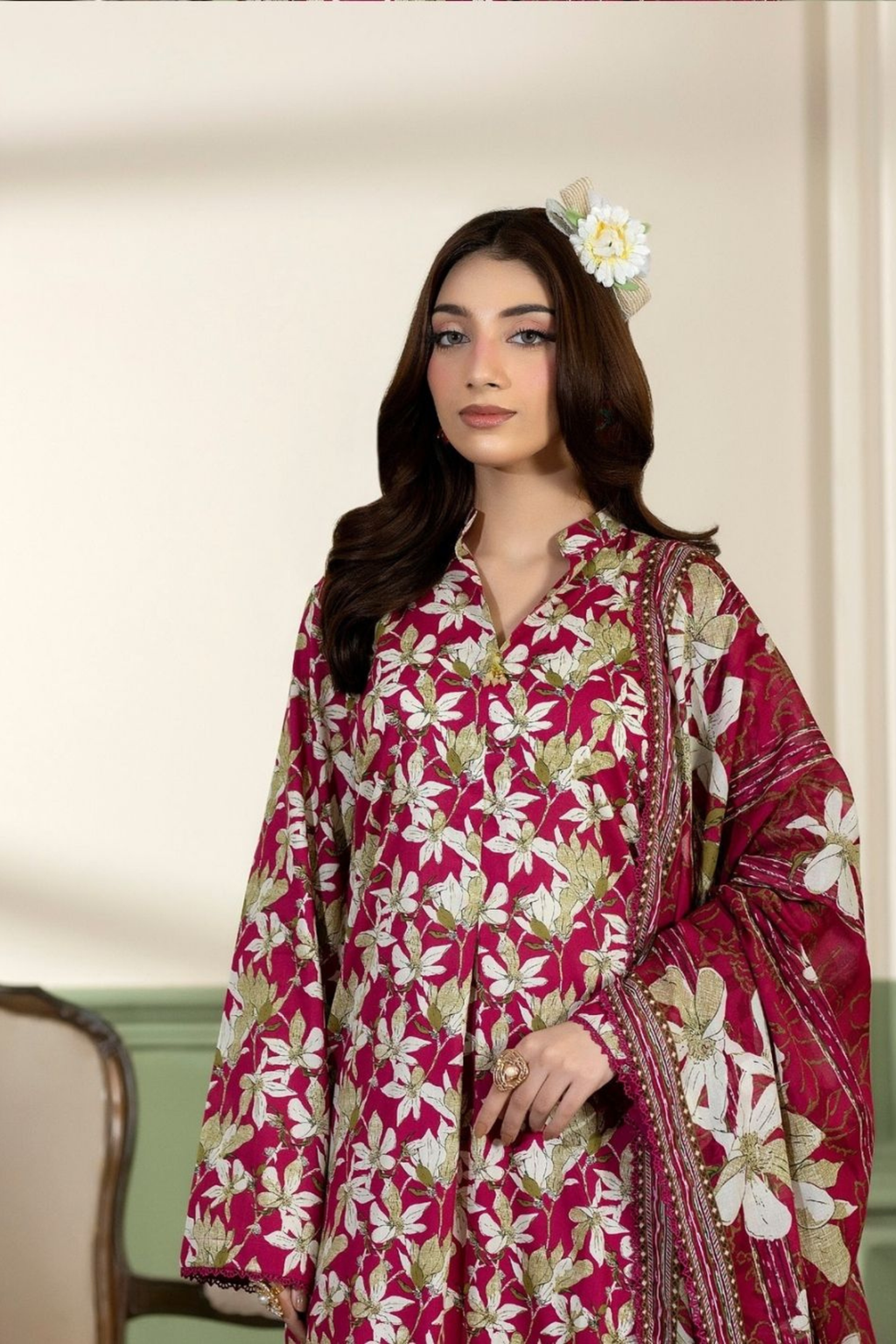 Salina Digital Printed Unstiched 3PC Set RS-1024