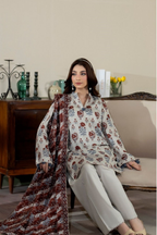 Salina Digital Printed Unstiched 3PC Set RS-1025