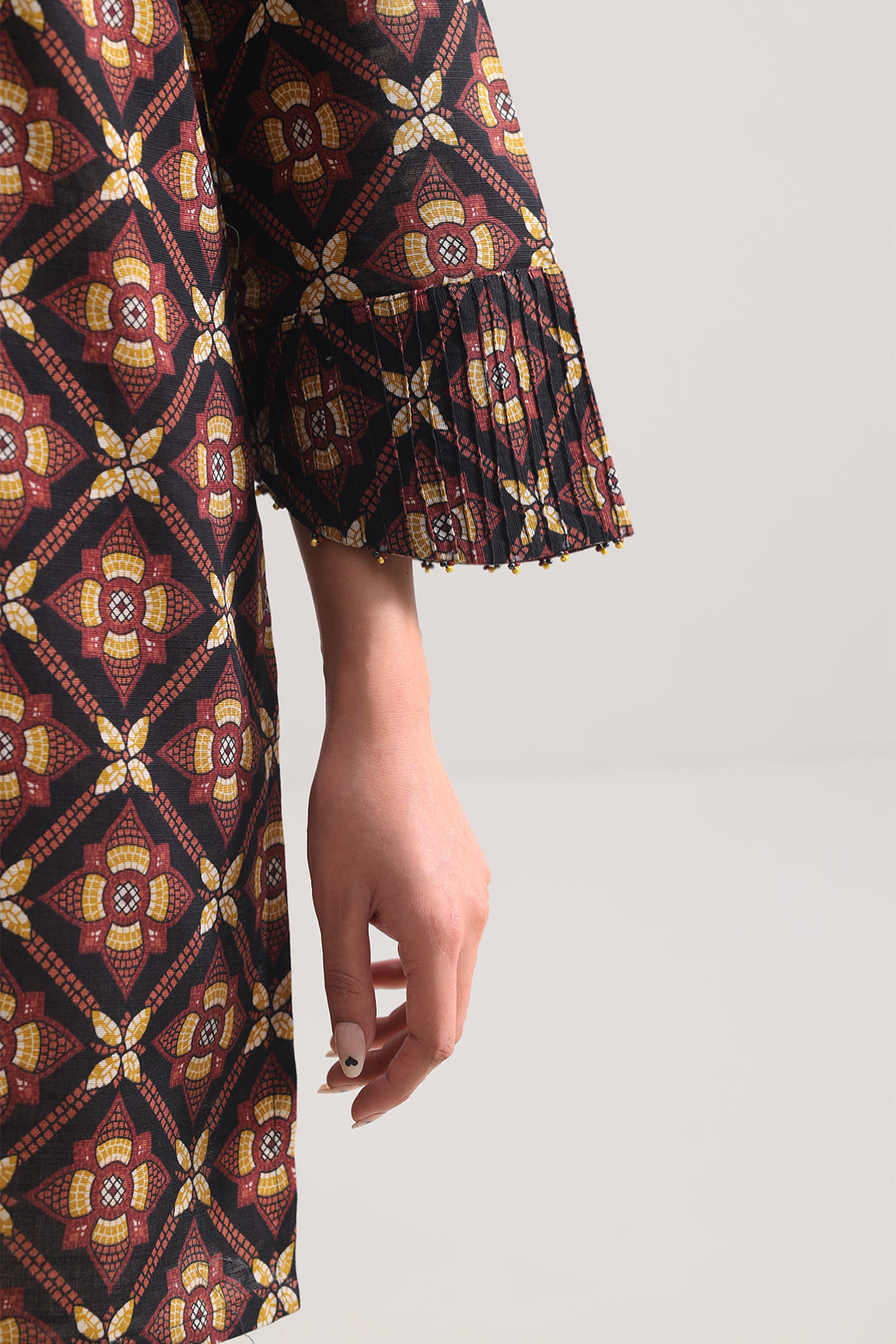 SAYA Printed Cotton Khaddar 3PC | SA-1028