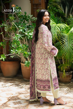 Asim Jofa Printed Khaddar Suit (3PC) | AJ-1004