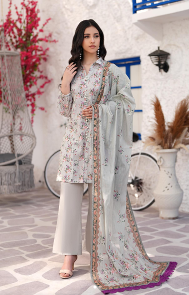 Salina Digital Printed Unstiched 3PC Set RS-1012