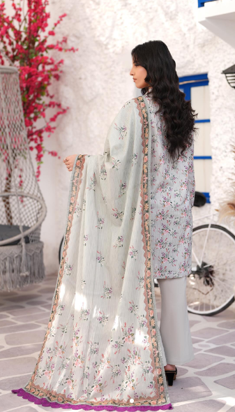 Salina Digital Printed Unstiched 3PC Set RS-1012