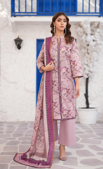 Salina Digital Printed Unstiched 3PC Set RS-1013