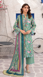 Salina Digital Printed Unstiched 3PC Set RS-1016