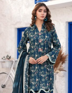 Salina Digital Printed Unstiched 3PC Set RS-1018