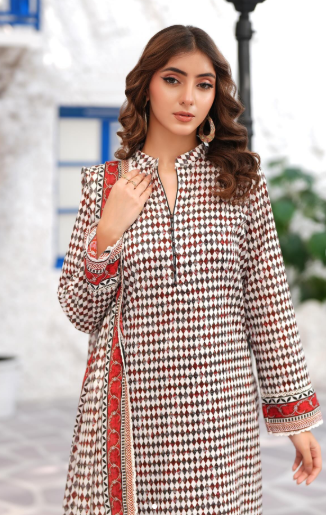 Salina Digital Printed Unstiched 3PC Set RS-1019