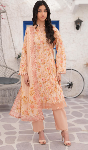 Salina Digital Printed Unstiched 3PC Set RS-1020