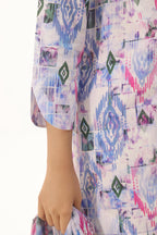 SAYA Printed Lawn 3-Piece Unstitched Suit | SA-1016