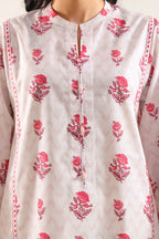 SAYA Printed Lawn 3-Piece Unstitched Suit | SA-1020