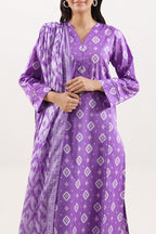 SAYA Printed Lawn 3-Piece Unstitched Suit | SA-1004